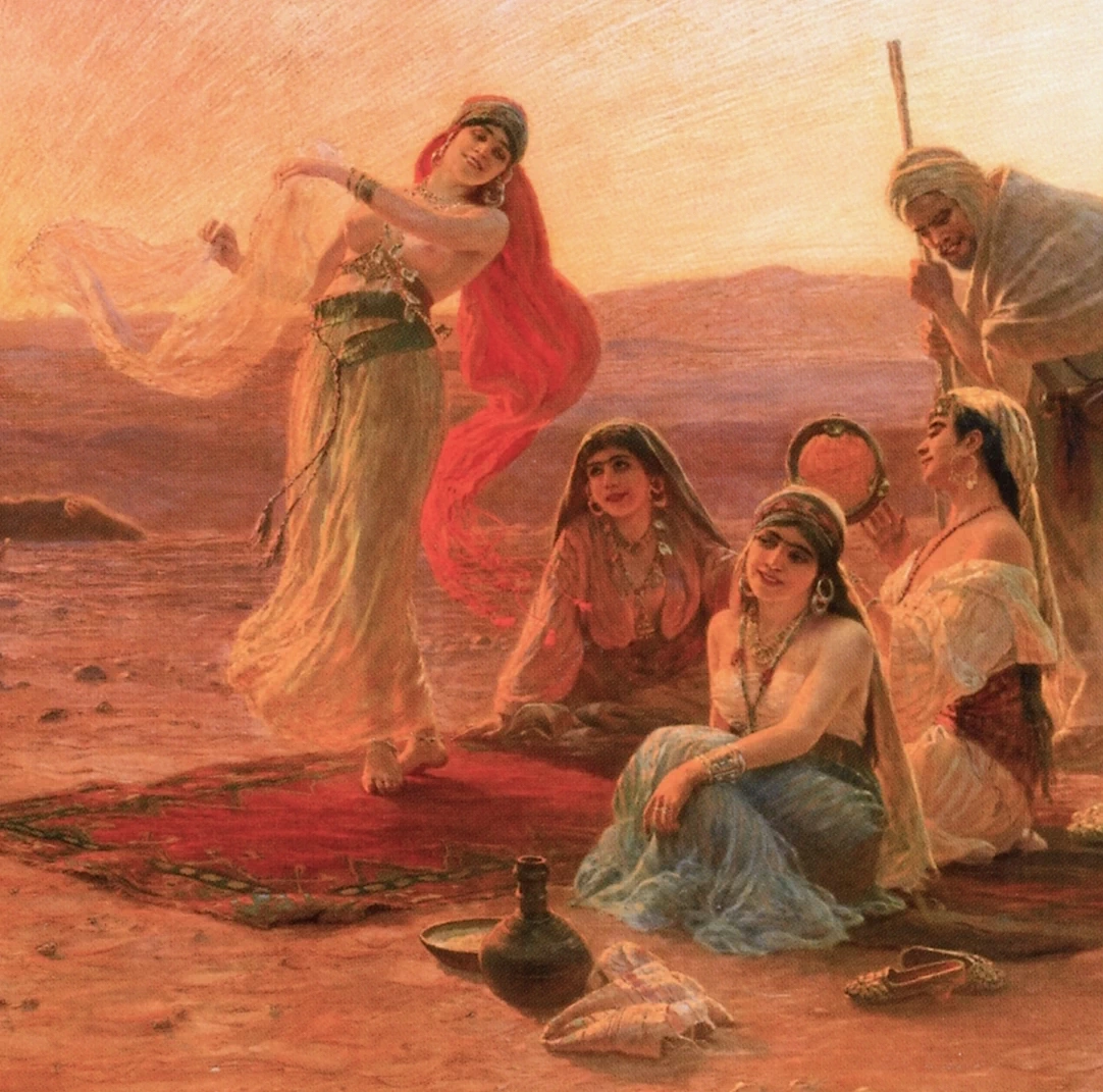Ballando al tramonto - dettaglio 1